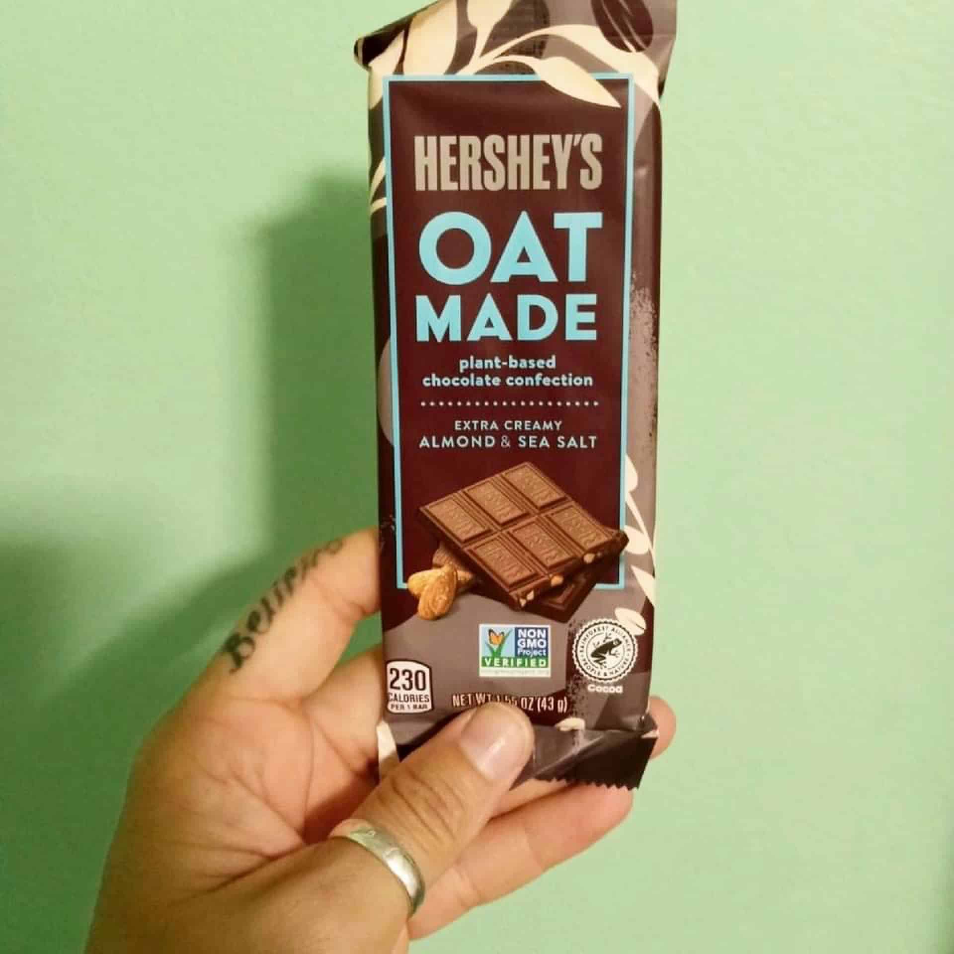 Hersheys Oat Milk Dark Chocolate Bar Photo