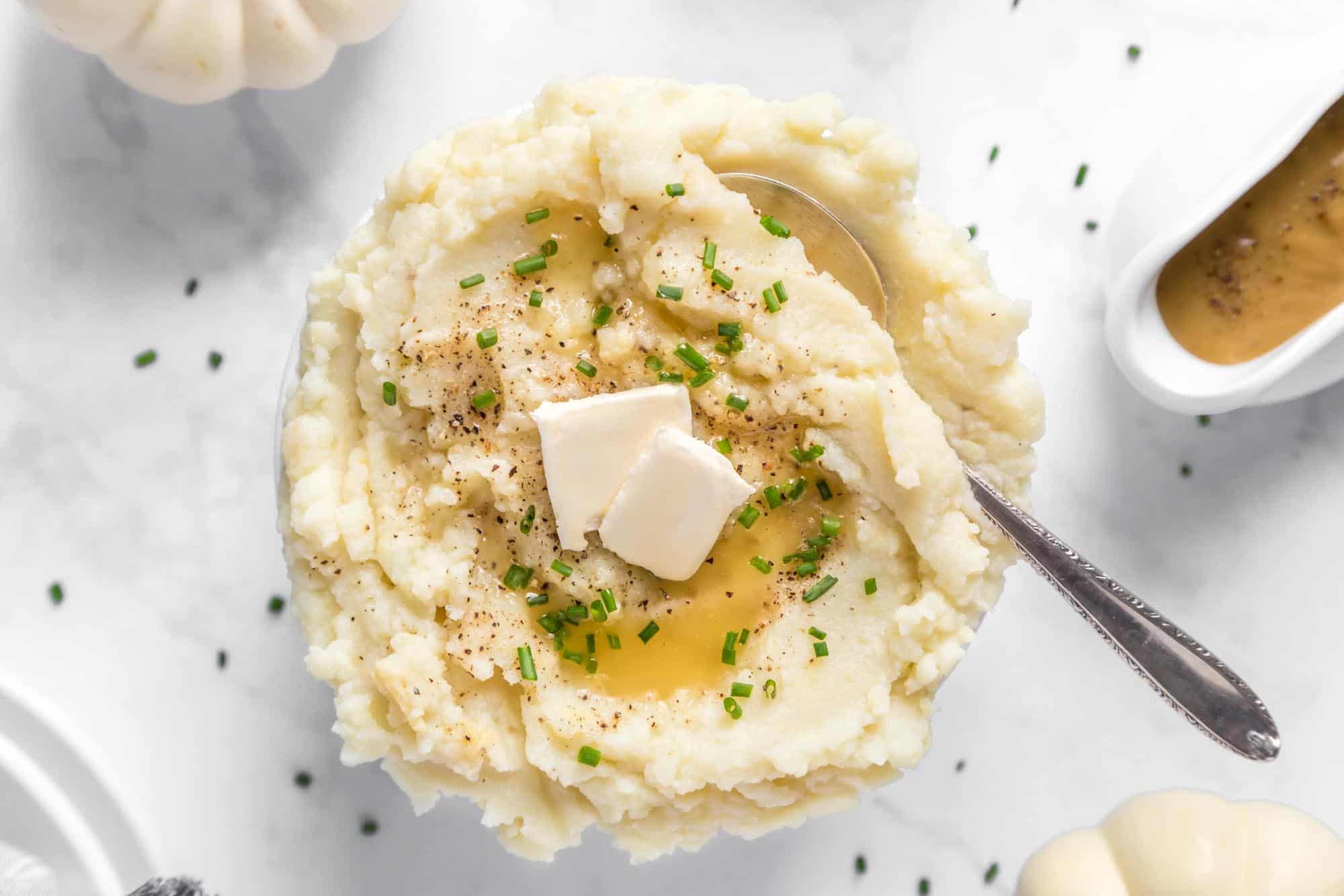 Vegan Garlic Mashed Potatoes