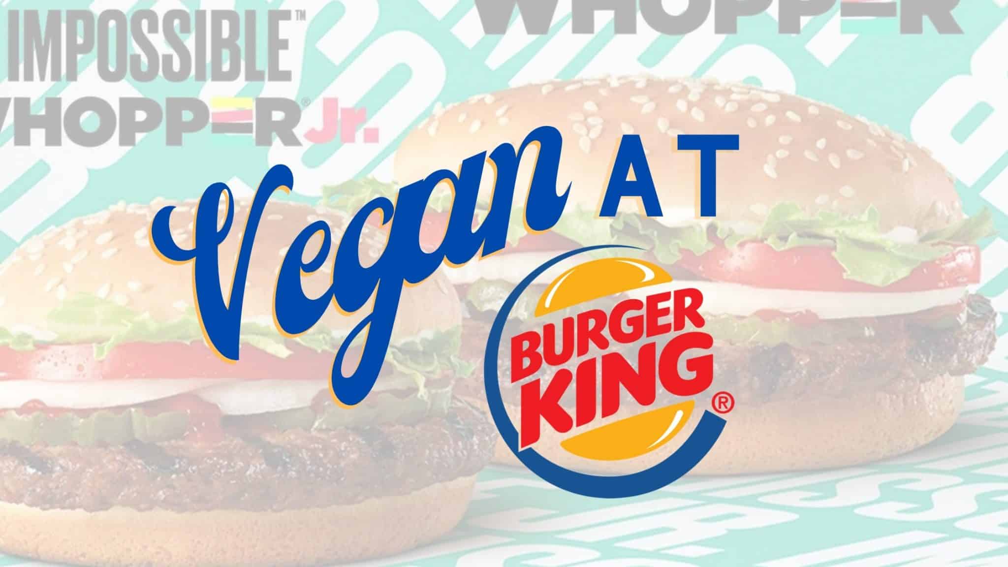 How to Order Vegan at Burger King Photo