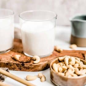 homemade almond milk