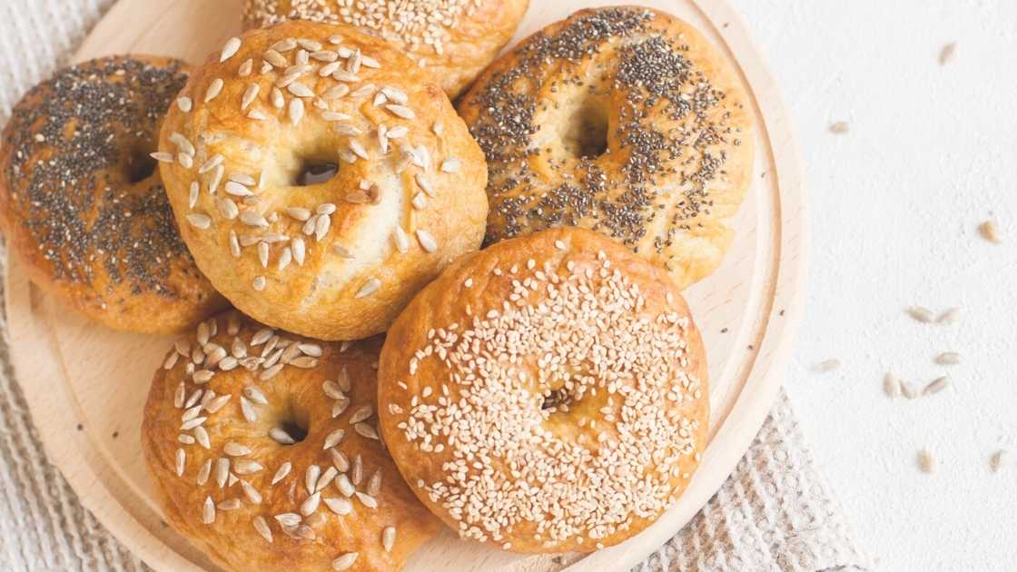 homemade vegan bagels