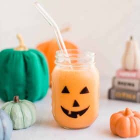 Orange Halloween Smoothie