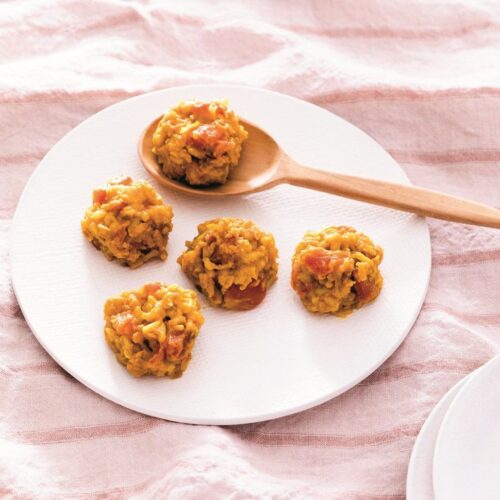 Kid Friendly Indian Lentils & Rice Balls