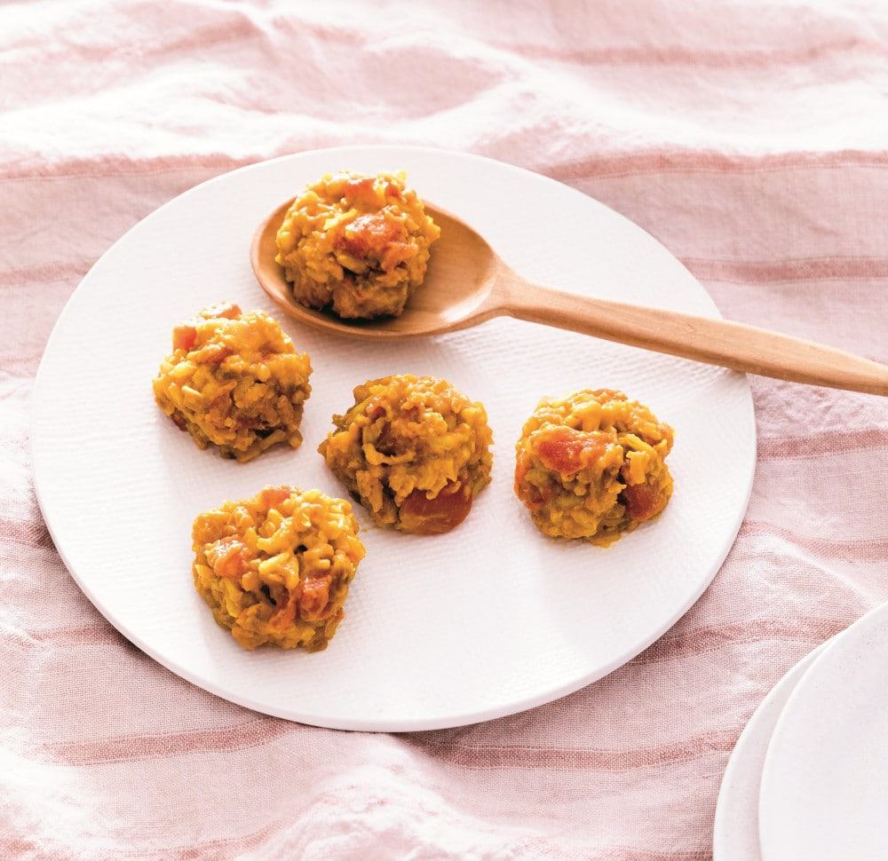 Kid Friendly Indian Lentils & Rice Balls