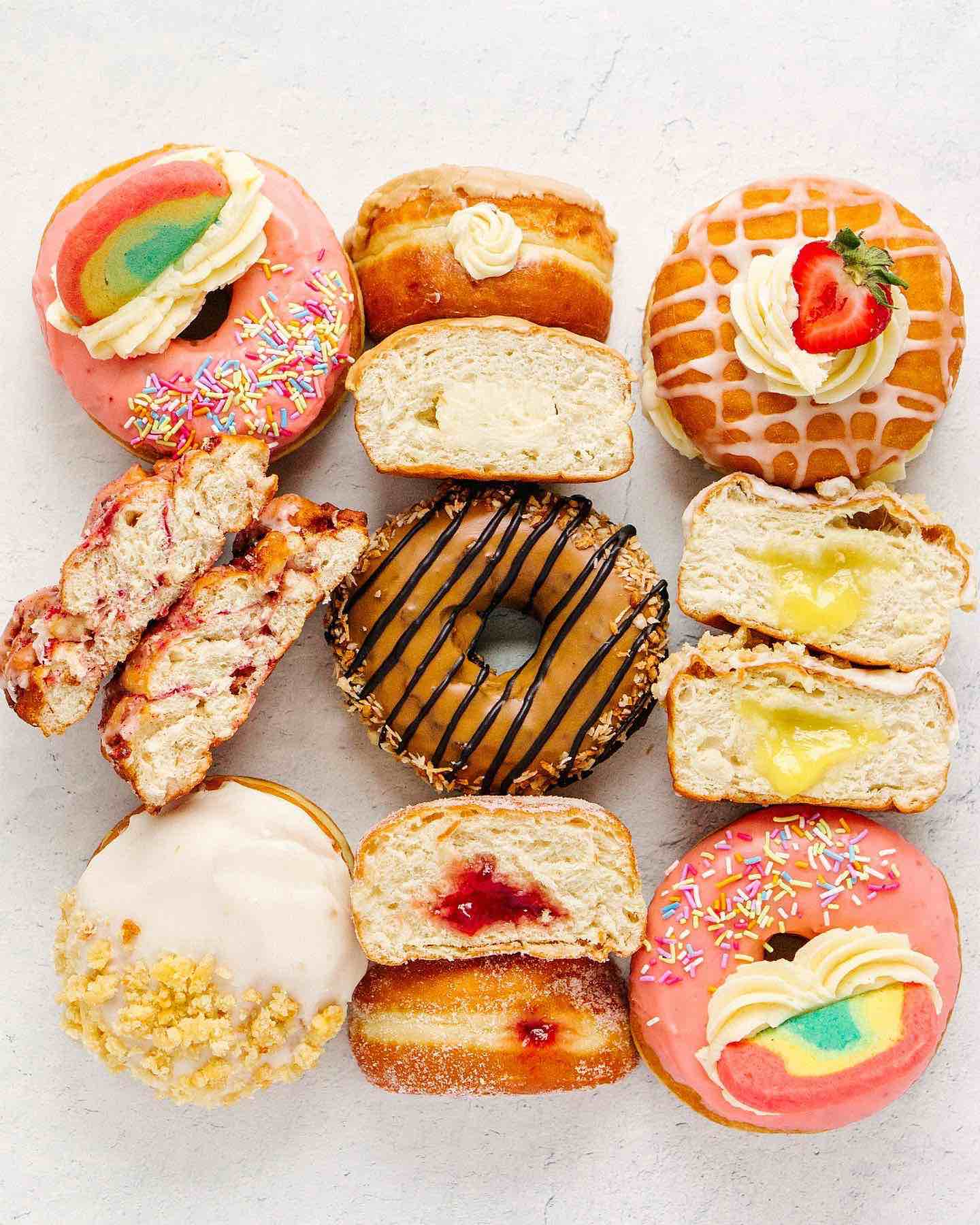 Lovebirds vegan donut flavors in kittery