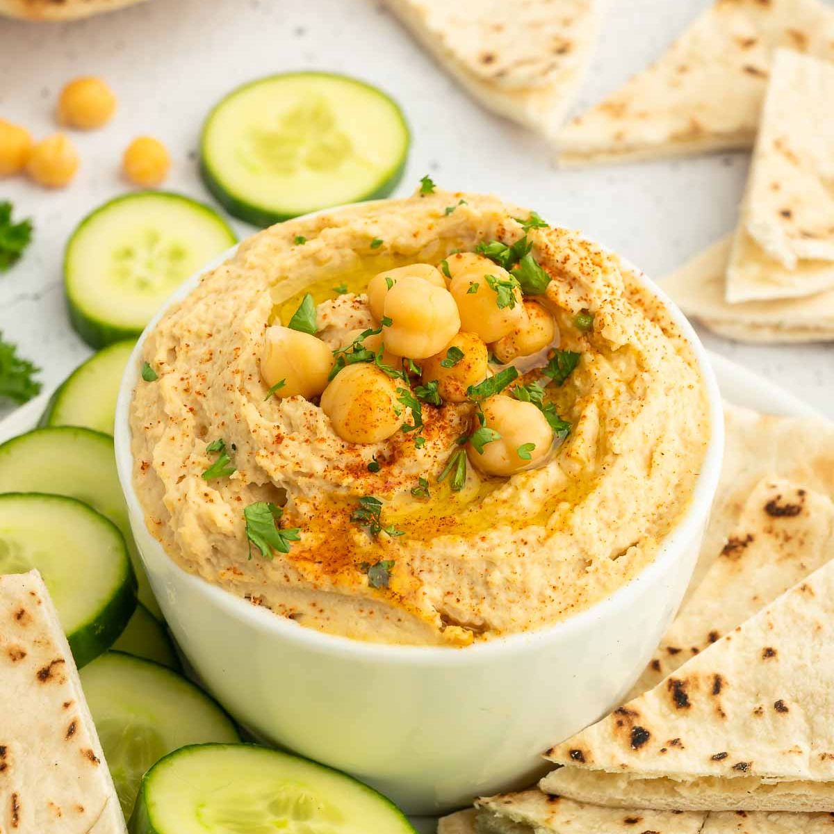 Easy Oil-Free Hummus Recipe