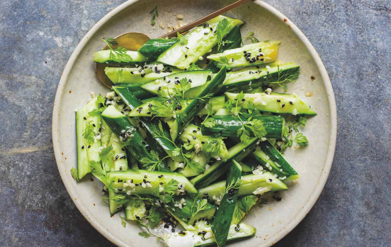 Smashed Chinese Cucumber Salad