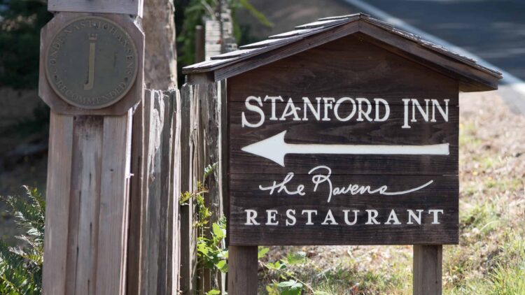 Stanford Inn Vegan Revens Restaurant