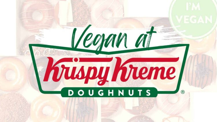 vegan at krispy kreme menu and donut options