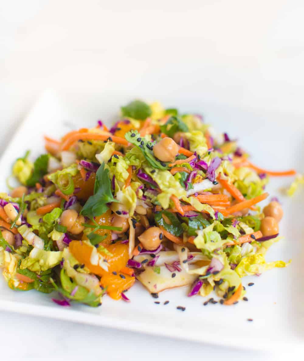 Chinese Chickpea Salad Recipe | World of Vegan