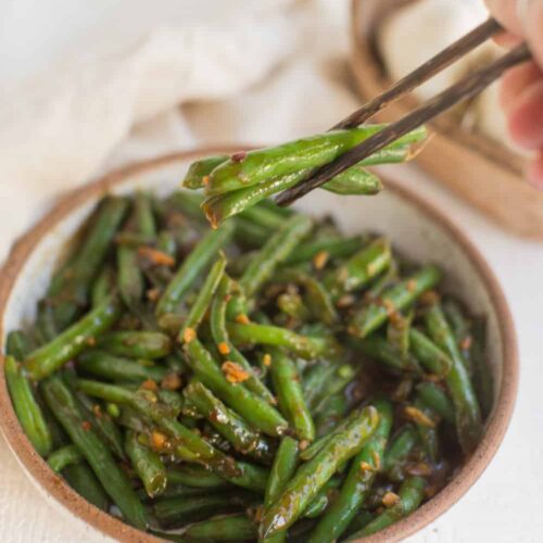 Sizzling Green Beans with Garlic Recipe