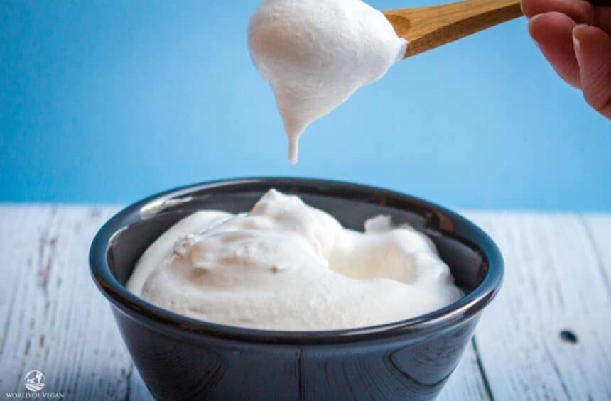 Coconut Whipped Cream Recipe.