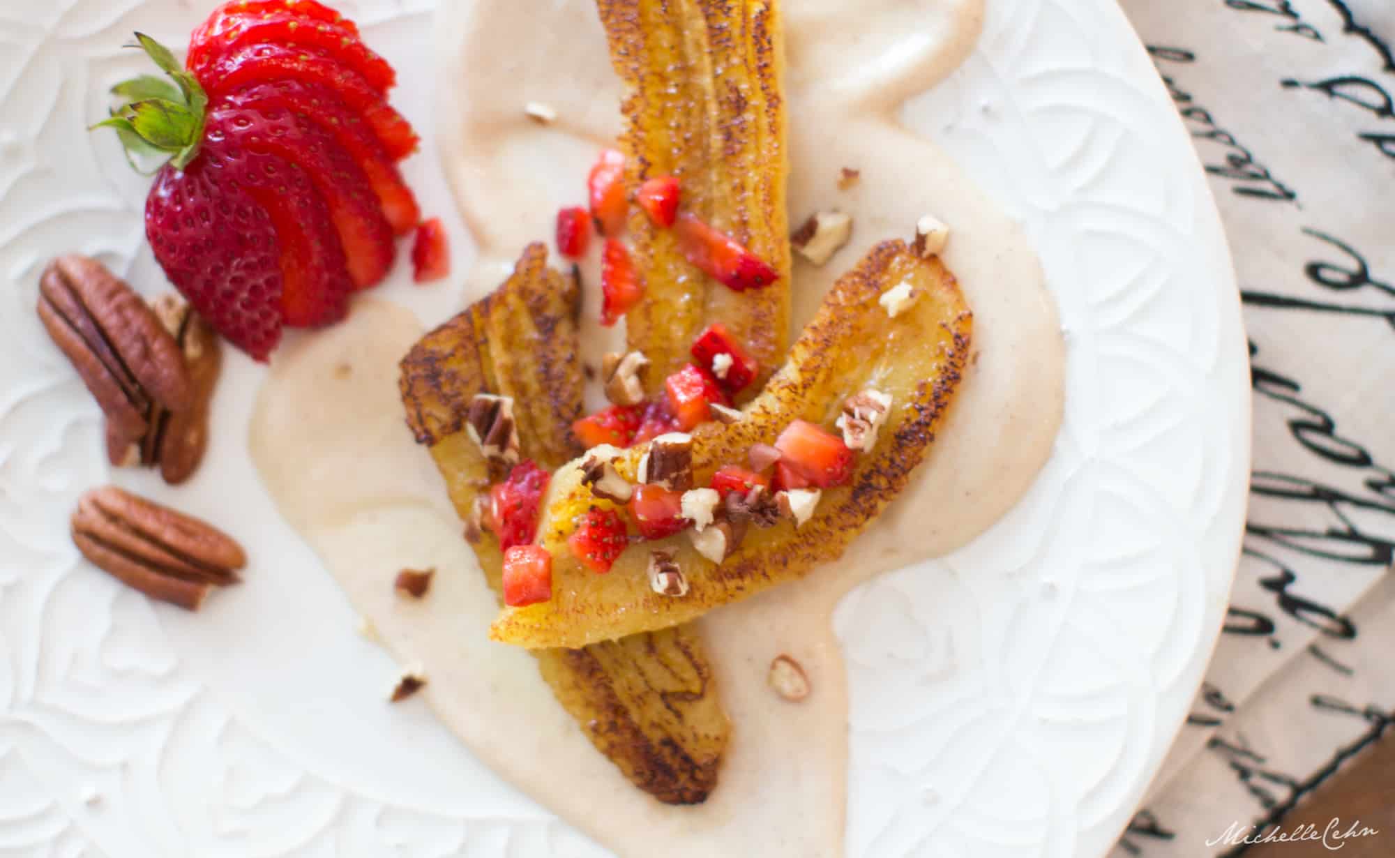 Grilled Banana Dessert | WorldofVegan.com