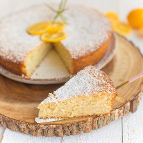 The Best Vegan Lemon Olive Oil Cake