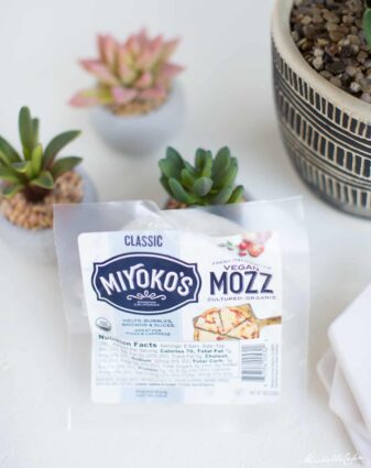 Vegan Mozzarella Cheese from Miyoko's Kitchen