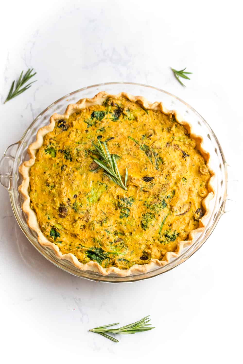 Vegan Quiche Recipe | WorldofVegan.com 