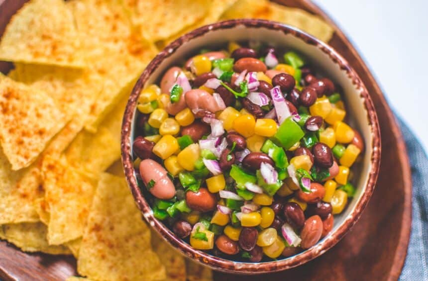 Vegan Texas Caviar | World of Vegan | #caviar #salsa #texas #vegan #appetizer #worldofvegan